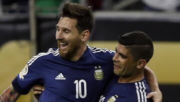 Messi, nuevo m&aacute;ximo goleador hist&oacute;rico de Argentina.