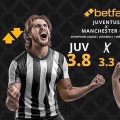 Juventus de Turín vs. Manchester City: horario, TV, pronósticos, estadísticas y clasificación