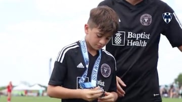 Lionel Messi’s son contributed a goal to help take the Inter Miami U-13 team to victory in the Easter International Cup 2024, his second title with the team.