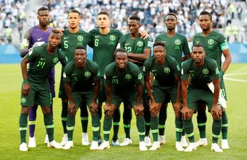 Equipo de Nigeria.