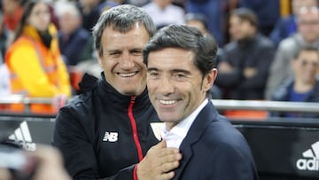 Marcelino, con Ferreira
