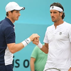 Feliciano también conquista el dobles en el regreso de Murray