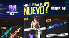 Free Fire: agenda semanal del 8 al 13 de septiembre con revólver loco y diamante royale