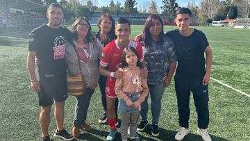“Tengo tíos y primos que son hinchas de Colo Colo; es un sueño muy lindo, estoy feliz”