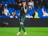 Iñigo Vicente, en Anoeta.