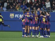 14/01/26 PARTIDO FUTBOL FEMENINO
LIGAF LIGA F JORNADA 17
BARCELONA - ATLETICO DE MADRID
TERCER GOL BRUGTS 3-0 ALEGRIA