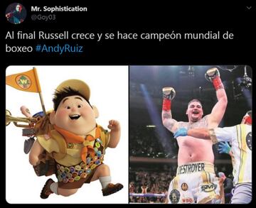 Los memes no perdonaron la derrota de Andy Ruiz vs Joshua