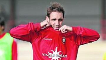 <b>DE VUELTA. </b>Juanfran se ejercitó ayer junto a sus compañeros.