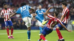 Cuadrado anota golazo en empate de Juventus ante el Atleti