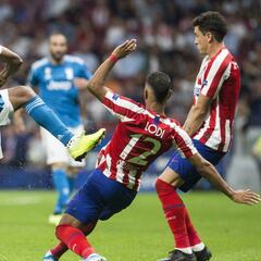 Cuadrado anota golazo en empate de Juventus ante el Atleti