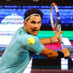 “Si juego así...”: el calvario que vivió Thiem ante Garin en Santiago