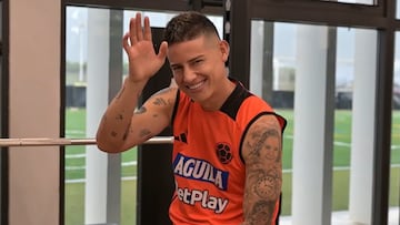 Colombia se alista para enfrentar a Perú.