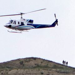Así es el Bell 212, el helicóptero de origen estadounidense en el que viajaba Ebrahim Raisi, el presidente de Irán