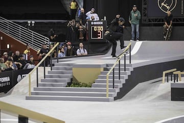 El brasileño Kelvin Hoelfer consiguió el tercer puesto de la SLS Super Crown 2017. 