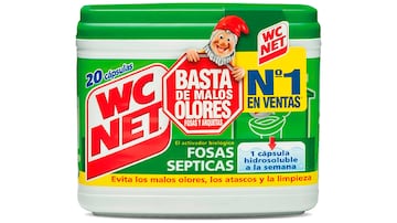 WC net para fosa séptica.