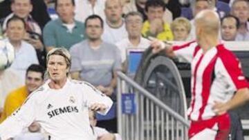 <b>EL MEJOR ANTE EL OLYMPIACOS. </b>Becks puso hasta 26 balones en el área a sus compañeros durante el encuentro ante los griegos.