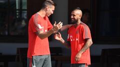 Vidal se despide del Bayern: "Disfruté todo este tiempo"