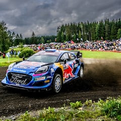 Ott Tanak, primer líder en casa de Kalle Rovanpera