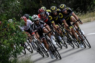 El alemán Simon Geschke y el francés Sylvain Chavanel.