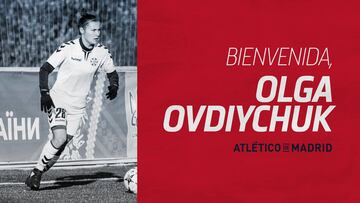 El Atlético ficha a la pichichi de la liga ucraniana Olga Ovdiychuk