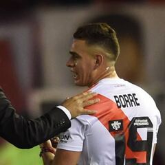 Gallardo y el pedido a Santos Borré: "Pensá en el equipo"