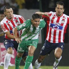 Nacional toma ventaja sobre Junior en los cuartos de Copa