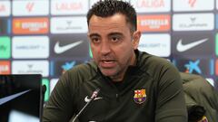 16/03/24  Rueda de prensa de Xavi Hernandez , entrenador del FC Barcelona 