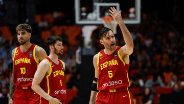 El jugador de la selecci¨®n espa?ola, Rudy Fern¨¢ndez.