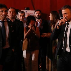 Luis Enrique debuta con la lista de Wembley y Elche