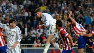 Atlético de Madrid no olvida el gol de Sergio Ramos en Champions