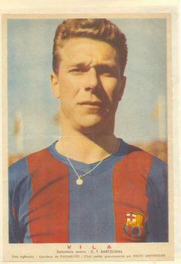 Etapa en el Barcelona: 1951-54
Etapa en el Real Betis: 1957-60