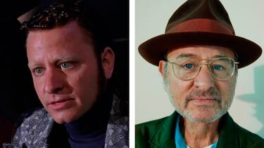 Los protagonistas de la película 'Super Mario Bros.' de 1993 con Bob Hoskins