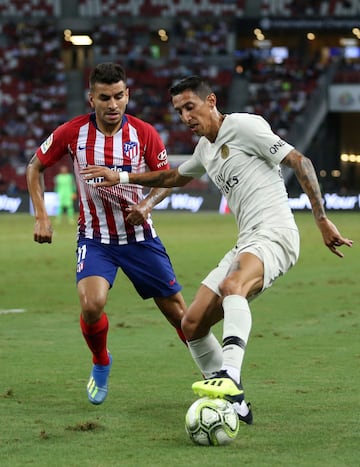 Ángel Di María and Correa.