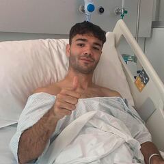 Egiluz, operado con éxito de la rotura del cruzado