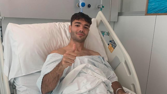 Egiluz, operado con éxito de la rotura del cruzado