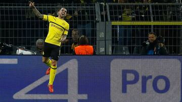 El delantero espa&ntilde;ol del Borussia Dortmund, Paco Alc&aacute;cer, durante un partido.