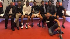 Nadal retrasó la rueda de prensa para seguir el Madrid-Sevilla