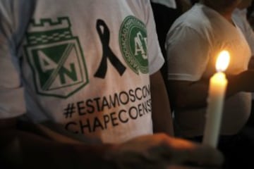 El emocionante homenaje de Atlético Nacional al Chapecoense