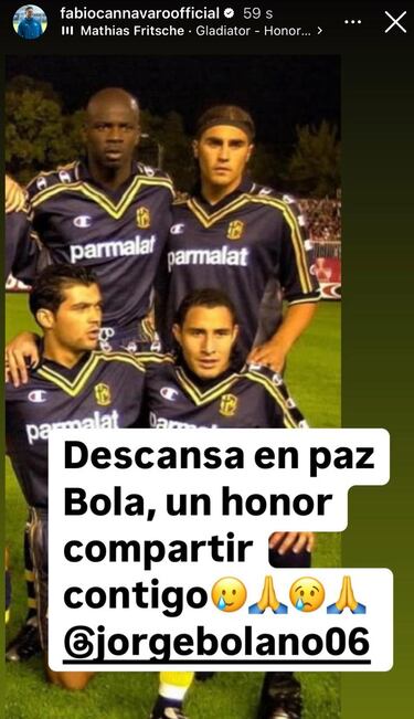 Un Balón de Oro llora la muerte de Jorge Bolaño