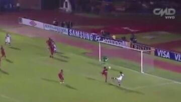 El olvidado gol de Bryan Carrasco en la Roja ante Perú