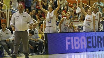 Lucas Mondelo durante el partido clasificatorio para el Eurobasket contra Suecia el 4 de julio de 2012. 