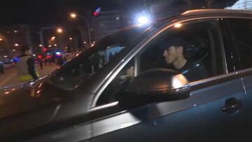 Gareth Bale abandon¨® el Bernab¨¦u en el minuto 82