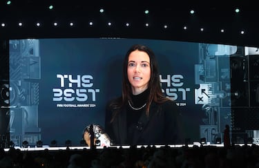 Aitana Bonmatí es, por segundo año consecutivo, el premio The Best a la mejor jugadora del año.