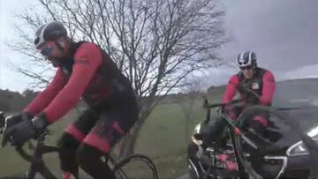 El escalofriante atropello que sufrió Dani Rovira en bicicleta