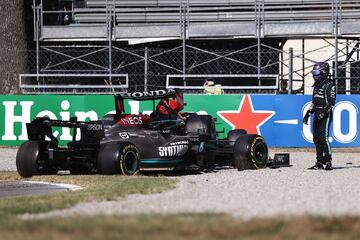 El accidente entre Hamilton y Verstappen que rozó la tragedia