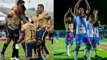 Los dos equipos de la Liga MX que están clasificados a la Copa Libertadores.