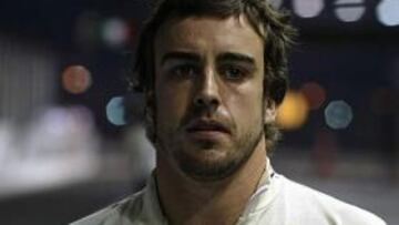 El piloto español, Fernando Alonso que hoy ha conseguido clasificarse en la quinta plaza para el GP de Singapur, ha confesado que no esperaba estar tan arribar después de la tanta clasificatoria: "Ha ido bastante bien. No esperaba ni mucho menos salir quinto mañana. Sí que es cierto que perdimos la última vuelta por los neumáticos, pero muy contento".