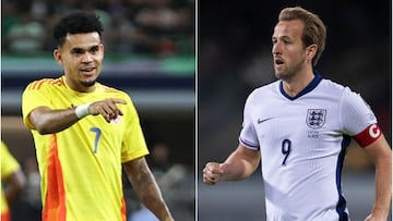 Lucho y Kane, delanteros del Bayern.