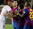 Kanouté, sancionado con un partido de suspensión