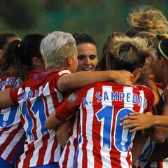 El Atlético golea 0-7 al Tacuense y es líder de la Liga Iberdrola